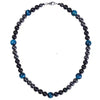 Tigereye Hematite Obsidian Triple Protection Necklace