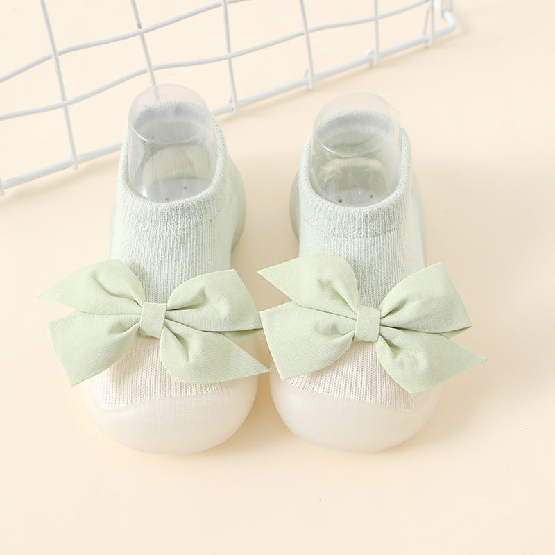 Bow Children's Indoor Shoes Cute Princess Style