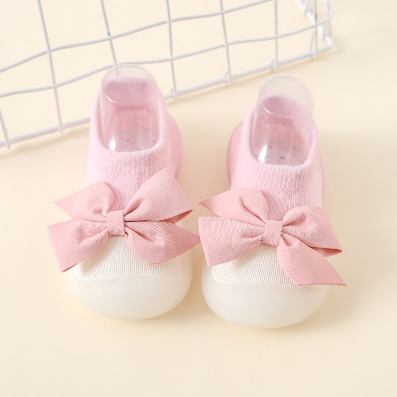 Bow Children's Indoor Shoes Cute Princess Style