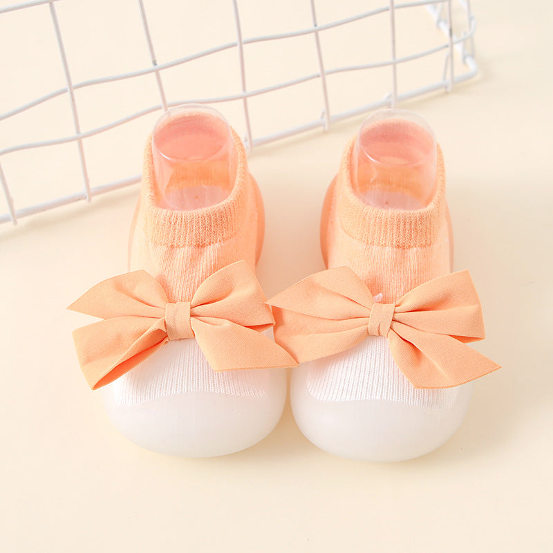 Bow Children's Indoor Shoes Cute Princess Style