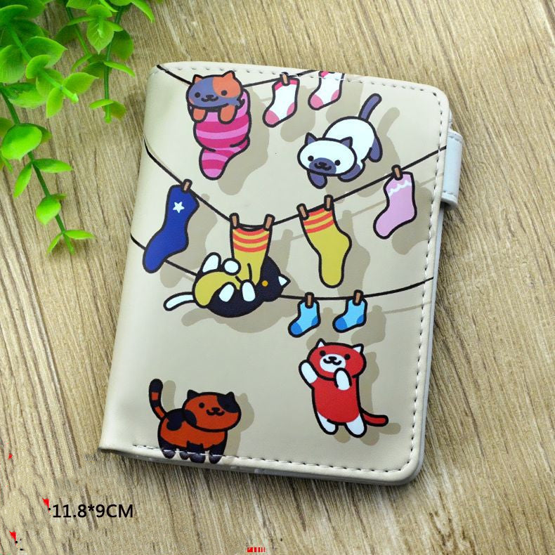 Children's Leather Printed Non-silk Wallet