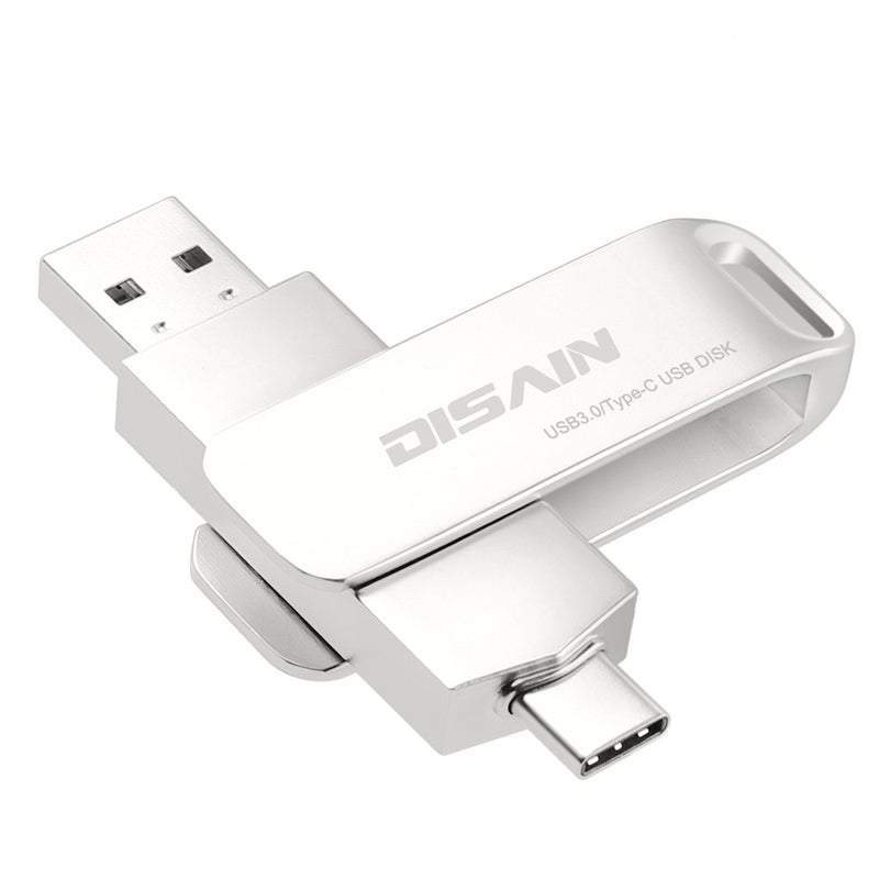 New Typec Metal Rotating USB  Drive Mobile