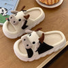 Soft Sole Sweat-absorbing And Breathable Slippers New Type Of Anti Slip Cute Frog