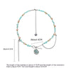 Color Stone Pendant Necklace All-matching Graceful Clavicle Chain