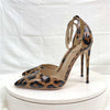 Leopard Print Shallow Mouth Sandals