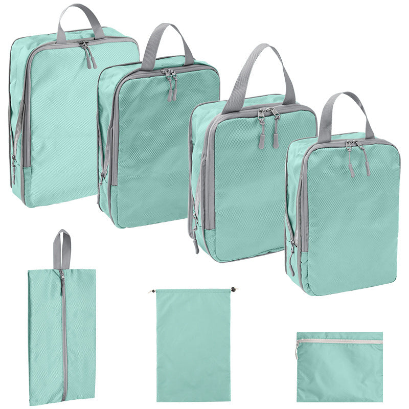 Travel Organizer Bag Compressed Eight-piece Set Digital