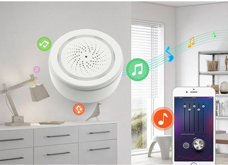 Wifi Alarm Household Wireless Smart Sound And Light Alarm