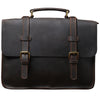 Simple First Layer Cowhide Backpack Briefcase Men And Women Leather Shoulder Messenger Bag