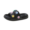 Household Indoor Soft Sole Thick Cute Flower Slippers Female