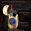 Sports Car Windproof Watch Lighter Creative Colorful Flashing Light