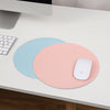 Solid Color Double Sided Round Mouse Pad Office Game Anti-Slip