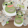 Soft Sole Sweat-absorbing And Breathable Slippers New Type Of Anti Slip Cute Frog