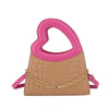 Women's Fashion Candy Color Love Handbag