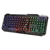 Crackle Word Through Keyboard 4D Mouse Keyboard Luminous Game Set