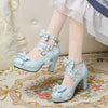 Women's Candy Shoes Chunky Heels