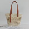 Hollow Handmade Zipper Woven Women's Bag