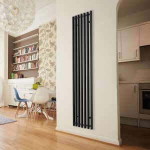 Ultraheat Trojan Radiator Black in Two Sizes
