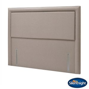 Silentnight Palermo Sandstone Fabric Full Height Headboard in 3 Sizes