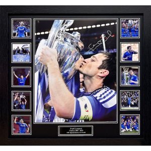 Frank Lampard Signed Framed Photograph