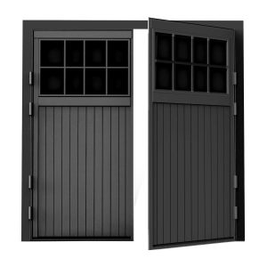 Cardale Bedford Side Hinged Garage Door in 3 Colours