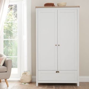 Tutti Bambini Verona Wardrobe, White & Oak