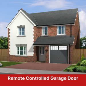 Cardale Bedford Single Garage Door Retractable With Motor and Installation in 3 Colours