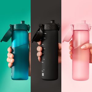 Ion8 Recyclonโข Leakproof 500ml Water Bottle, 3 Pack in Two Colour Combinations