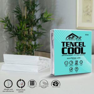 REM-Fit Tencel Cool Mattress Protector, in 5 Sizes