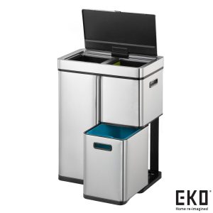 EKO Mirage Plus Recycling Bin 30+15+15L Sensor Recycling Bin