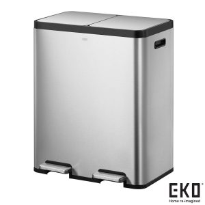 EKO Ecocasa 60L Recycling Bin in Stainless Steel