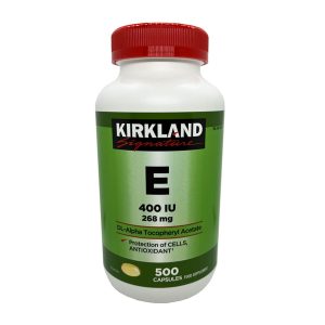 Kirkland Signature Vitamin E 400IU, 500 Count