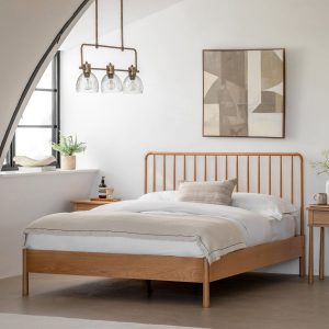 Gallery Wycombe Natural Oak Bed Frame in 3 Sizes