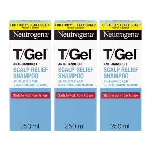 Neutrogena T/Gel Anti-Dandruff Scalp Relief, 3 x 250ml