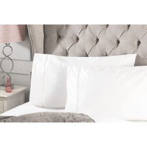 Belledorm Egyptian Cotton Sateen 1000 Thread Count Pillowcase Pair, in 3 Colours