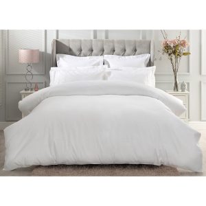 Belledorm Pure Egyptian Cotton Sateen 1000 Thread Count Bedding Bundle in 4 sizes, White