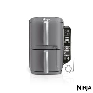 Ninja Double Stack 9.5L Air Fryer with Smart Cook System, SL451UK