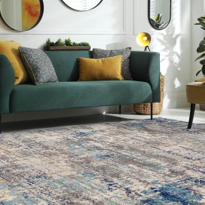 Nova Illusion Blue Rug, in 2 Sizes