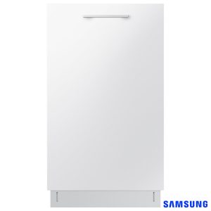 Samsung Series 5 Auto Door Open DW50DG430B00EU, 9 Place Setting Integrated Dishwasher, D Rated in White