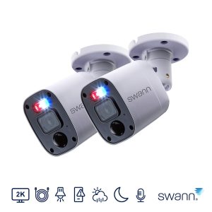 Swann 2 x 2K Bullet Add on Camera SWPRO-2KMQBPK2-EU