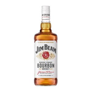 Jim Beam White Label Bourbon, 1L