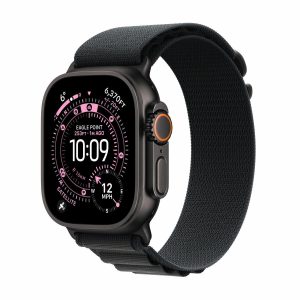 Apple Watch Ultra 3 GPS + Cellular, 49mm Titanium Case with Black Alpine Loop