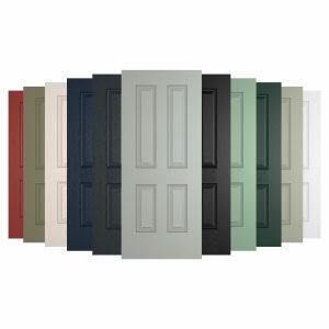Rome Composite Front Door with Installation up to 1m, in Various Colours