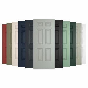 Athens Composite Front Door with Installation up to 1m wide, in Various Colours