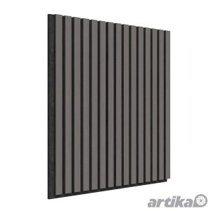 Artika Sonolok Acoustic Wall Panel Set in Dark Grey & Black, 4 Pack