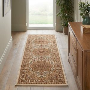 Concept Looms Grand Heritage Cream & Beige Runner, 80 x 240 cm