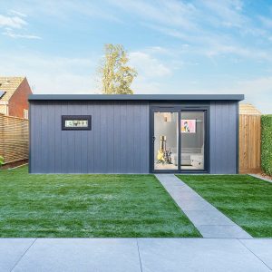 Installed Garden Room, Large Sizes, B1 Range by Green Retreats (up to 28mยฒ)