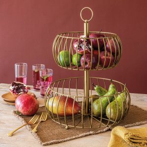 Over & Back 2-Tier Basket