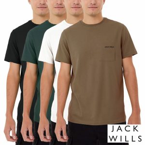 Jack Wills Mens Short Sleeve Pocket T-Shirt