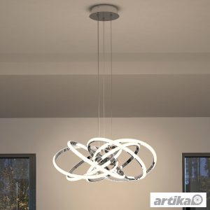 Artika Maelstrom Pendant LED Light in Chrome