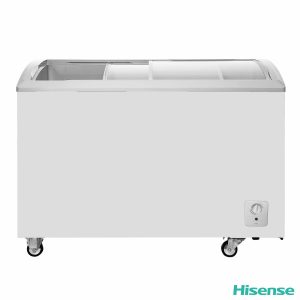 Hisense CAF303D7AWC, 297L Commercial Ice Cream Freezer, C Rated in White